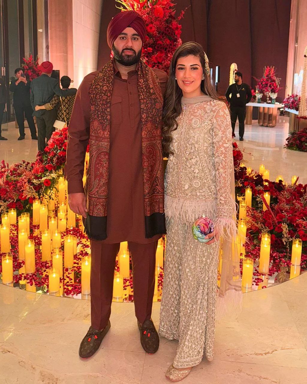 KOTI AND PLAZZO WITH SEQUENCE EMBROIDERY WORK