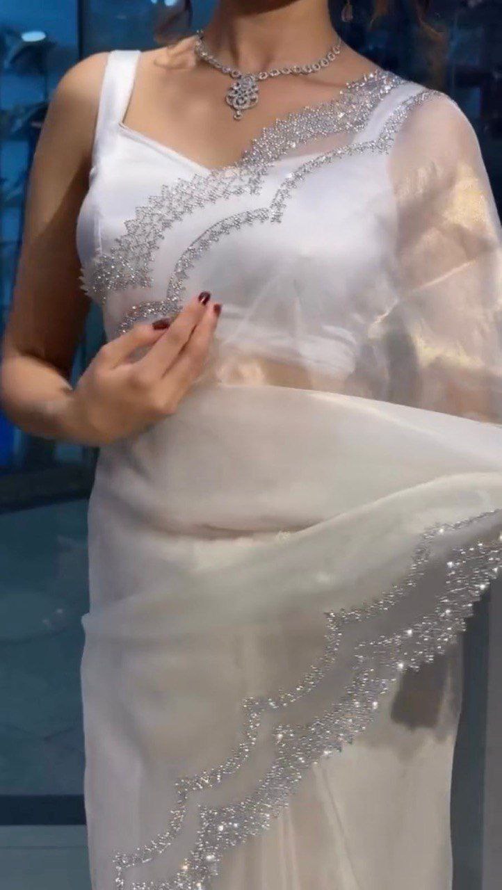Organza Silk Saree
