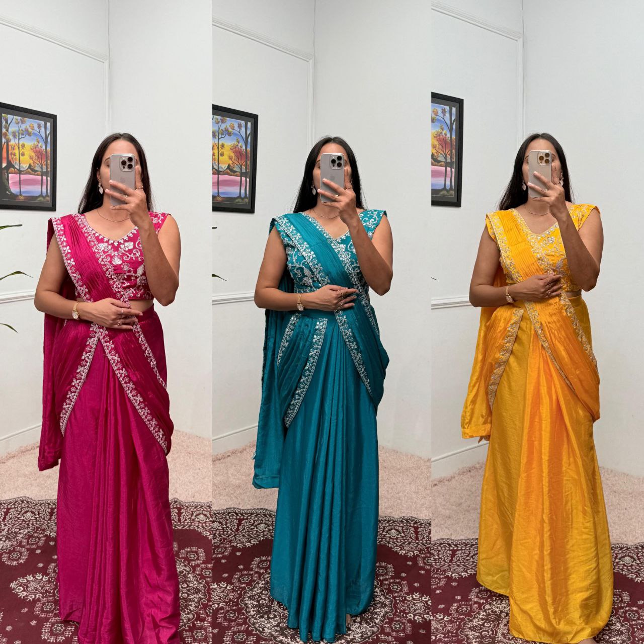 INDO-WESTERN LEHENGA-SAREE
